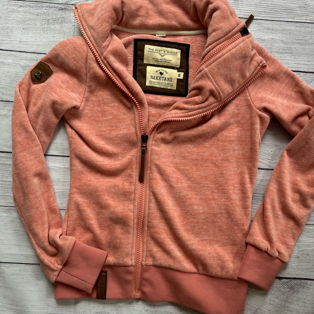 Naketano Zip-Up Jacket with High Collar